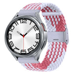 ナイロン編みメタルバックルウォッチバンド、Samsung Galaxy Watch 6 / 6 Classic用