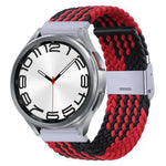 ナイロン編みメタルバックルウォッチバンド、Samsung Galaxy Watch 6 / 6 Classic用
