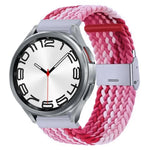 ナイロン編みメタルバックルウォッチバンド、Samsung Galaxy Watch 6 / 6 Classic用