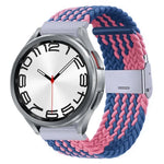 ナイロン編みメタルバックルウォッチバンド、Samsung Galaxy Watch 6 / 6 Classic用