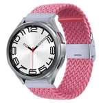 ナイロン編みメタルバックルウォッチバンド、Samsung Galaxy Watch 6 / 6 Classic用