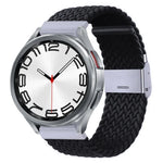 ナイロン編みメタルバックルウォッチバンド、Samsung Galaxy Watch 6 / 6 Classic用