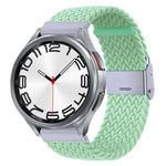 ナイロン編みメタルバックルウォッチバンド、Samsung Galaxy Watch 6 / 6 Classic用