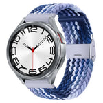 ナイロン編みメタルバックルウォッチバンド、Samsung Galaxy Watch 6 / 6 Classic用
