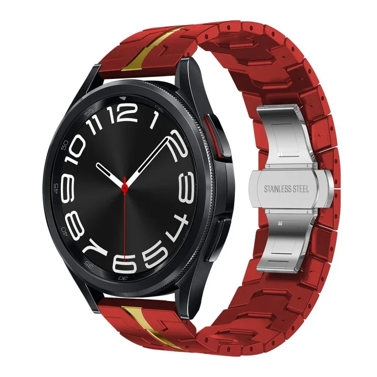 ステンレススチールメタルウォッチバンド、Samsung Galaxy Watch 6 / 6 Classic用
