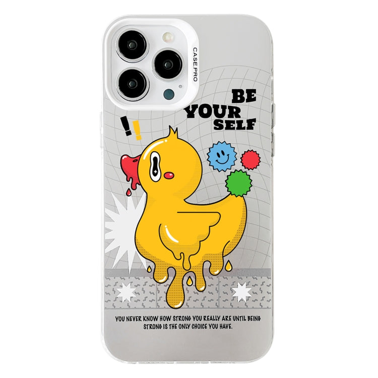 Electroplated Silver Series PC Protective Phone Case, For iPhone 14 Pro Max, For iPhone 13 Pro Max