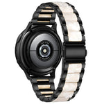 三連ビーズ樹脂メタルウォッチバンド、Samsung Galaxy Watch 6 / 6 Classic用
