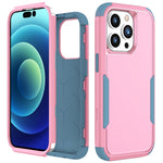 通勤者用耐衝撃TPU＋PC電話ケース、iPhone 16 Pro Max用、iPhone 16 Pro用、iPhone 16 Plus用、iPhone 16用、iPhone 15 Pro Max用