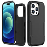 通勤者用耐衝撃TPU＋PC電話ケース、iPhone 16 Pro Max用、iPhone 16 Pro用、iPhone 16 Plus用、iPhone 16用、iPhone 15 Pro Max用