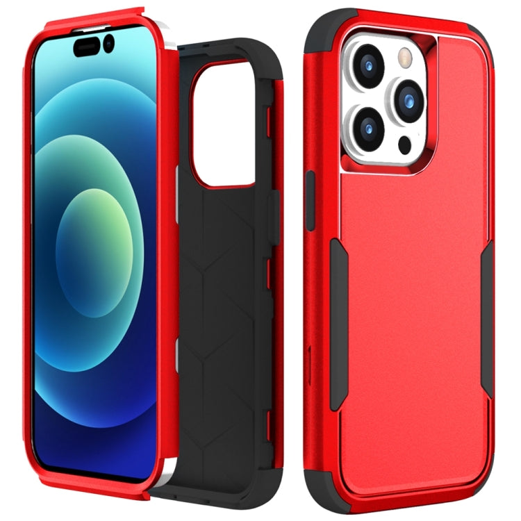通勤者用耐衝撃TPU＋PC電話ケース、iPhone 16 Pro Max用、iPhone 16 Pro用、iPhone 16 Plus用、iPhone 16用、iPhone 15 Pro Max用