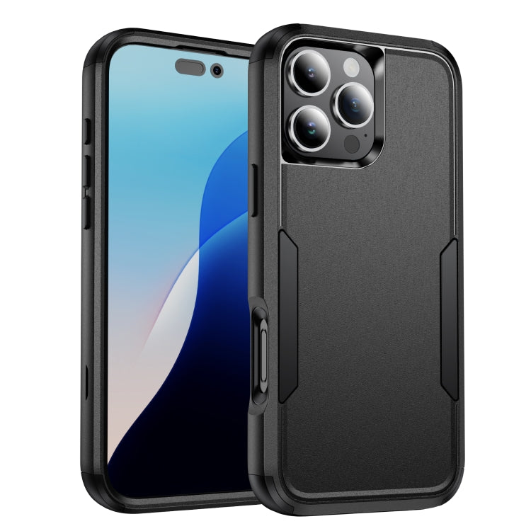 通勤者用耐衝撃TPU＋PC電話ケース、iPhone 16 Pro Max用、iPhone 16 Pro用、iPhone 16 Plus用、iPhone 16用、iPhone 15 Pro Max用