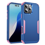 通勤者用耐衝撃TPU＋PC電話ケース、iPhone 16 Pro Max用、iPhone 16 Pro用、iPhone 16 Plus用、iPhone 16用、iPhone 15 Pro Max用