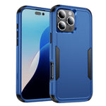 通勤者用耐衝撃TPU＋PC電話ケース、iPhone 16 Pro Max用、iPhone 16 Pro用、iPhone 16 Plus用、iPhone 16用、iPhone 15 Pro Max用