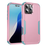 通勤者用耐衝撃TPU＋PC電話ケース、iPhone 16 Pro Max用、iPhone 16 Pro用、iPhone 16 Plus用、iPhone 16用、iPhone 15 Pro Max用