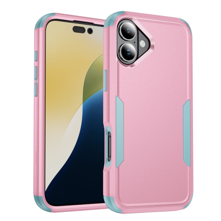 通勤者用耐衝撃TPU＋PC電話ケース、iPhone 16 Pro Max用、iPhone 16 Pro用、iPhone 16 Plus用、iPhone 16用、iPhone 15 Pro Max用