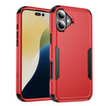 通勤者用耐衝撃TPU＋PC電話ケース、iPhone 16 Pro Max用、iPhone 16 Pro用、iPhone 16 Plus用、iPhone 16用、iPhone 15 Pro Max用