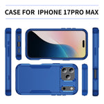 通勤者用耐衝撃TPU＋PC電話ケース、iPhone 17 Pro Max用、iPhone 17 Pro用、iPhone 17用、iPhone Air用