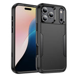 通勤者用耐衝撃TPU＋PC電話ケース、iPhone 17 Pro Max用、iPhone 17 Pro用、iPhone 17用、iPhone Air用