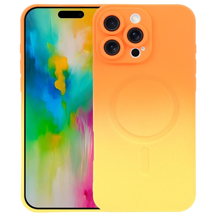 液体TPUシリコーングラデーションMagSafe電話ケース、iPhone 17e / 16e用、iPhone 17 Pro Max用、iPhone 17 Pro用、iPhone 17用、iPhone Air用、iPhone 16 Pro Max用、iPhone 16 Pro用、iPhone 16 Plus用