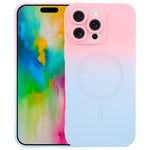 液体TPUシリコーングラデーションMagSafe電話ケース、iPhone 17e / 16e用、iPhone 17 Pro Max用、iPhone 17 Pro用、iPhone 17用、iPhone Air用、iPhone 16 Pro Max用、iPhone 16 Pro用、iPhone 16 Plus用
