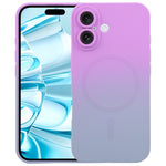 液体TPUシリコーングラデーションMagSafe電話ケース、iPhone 17e / 16e用、iPhone 17 Pro Max用、iPhone 17 Pro用、iPhone 17用、iPhone Air用、iPhone 16 Pro Max用、iPhone 16 Pro用、iPhone 16 Plus用