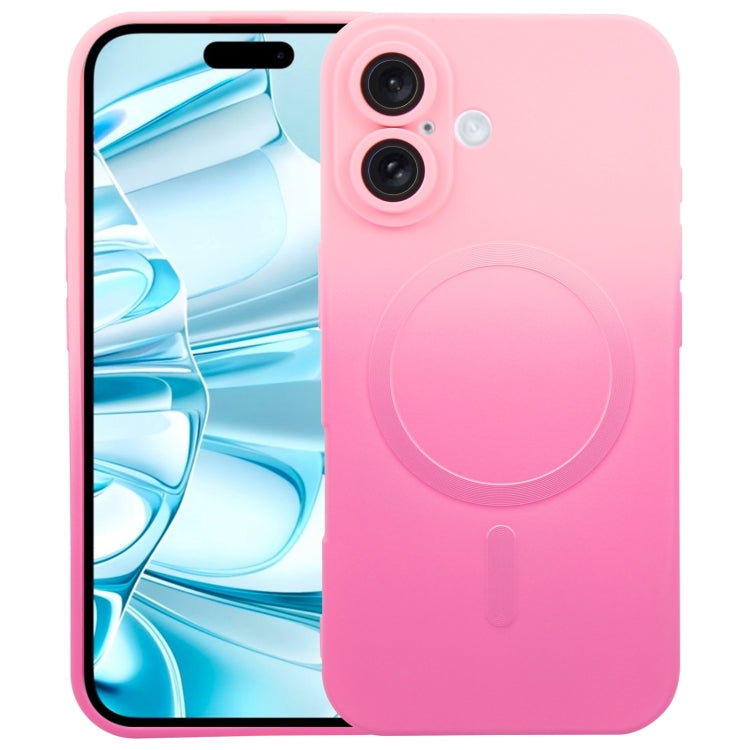 液体TPUシリコーングラデーションMagSafe電話ケース、iPhone 17e / 16e用、iPhone 17 Pro Max用、iPhone 17 Pro用、iPhone 17用、iPhone Air用、iPhone 16 Pro Max用、iPhone 16 Pro用、iPhone 16 Plus用
