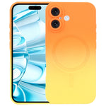 液体TPUシリコーングラデーションMagSafe電話ケース、iPhone 17e / 16e用、iPhone 17 Pro Max用、iPhone 17 Pro用、iPhone 17用、iPhone Air用、iPhone 16 Pro Max用、iPhone 16 Pro用、iPhone 16 Plus用