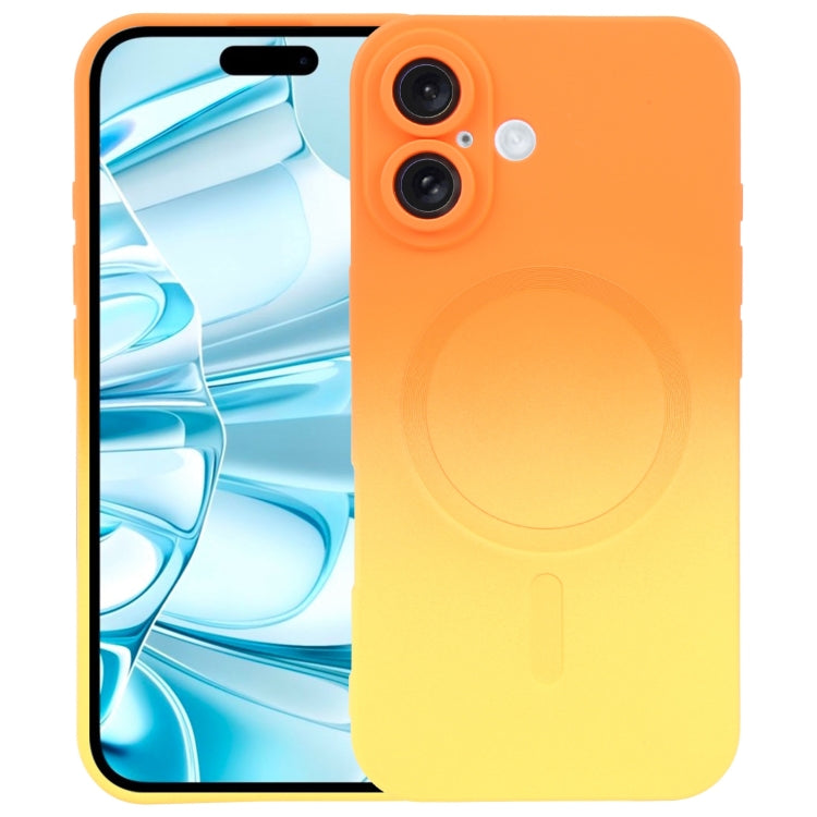 液体TPUシリコーングラデーションMagSafe電話ケース、iPhone 17e / 16e用、iPhone 17 Pro Max用、iPhone 17 Pro用、iPhone 17用、iPhone Air用、iPhone 16 Pro Max用、iPhone 16 Pro用、iPhone 16 Plus用