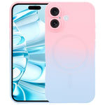液体TPUシリコーングラデーションMagSafe電話ケース、iPhone 17e / 16e用、iPhone 17 Pro Max用、iPhone 17 Pro用、iPhone 17用、iPhone Air用、iPhone 16 Pro Max用、iPhone 16 Pro用、iPhone 16 Plus用