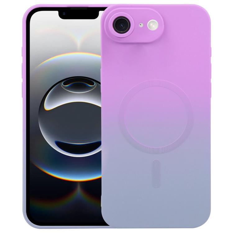 液体TPUシリコーングラデーションMagSafe電話ケース、iPhone 17e / 16e用、iPhone 17 Pro Max用、iPhone 17 Pro用、iPhone 17用、iPhone Air用、iPhone 16 Pro Max用、iPhone 16 Pro用、iPhone 16 Plus用