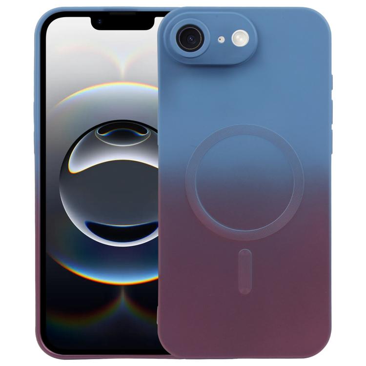 液体TPUシリコーングラデーションMagSafe電話ケース、iPhone 17e / 16e用、iPhone 17 Pro Max用、iPhone 17 Pro用、iPhone 17用、iPhone Air用、iPhone 16 Pro Max用、iPhone 16 Pro用、iPhone 16 Plus用