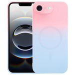 液体TPUシリコーングラデーションMagSafe電話ケース、iPhone 17e / 16e用、iPhone 17 Pro Max用、iPhone 17 Pro用、iPhone 17用、iPhone Air用、iPhone 16 Pro Max用、iPhone 16 Pro用、iPhone 16 Plus用