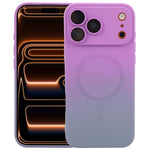液体TPUシリコーングラデーションMagSafe電話ケース、iPhone 17e / 16e用、iPhone 17 Pro Max用、iPhone 17 Pro用、iPhone 17用、iPhone Air用、iPhone 16 Pro Max用、iPhone 16 Pro用、iPhone 16 Plus用