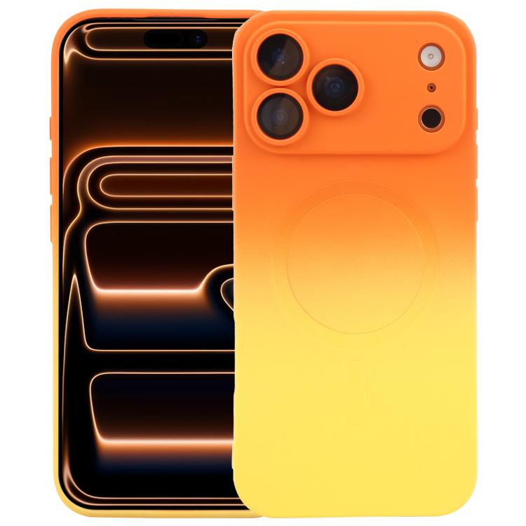 液体TPUシリコーングラデーションMagSafe電話ケース、iPhone 17e / 16e用、iPhone 17 Pro Max用、iPhone 17 Pro用、iPhone 17用、iPhone Air用、iPhone 16 Pro Max用、iPhone 16 Pro用、iPhone 16 Plus用