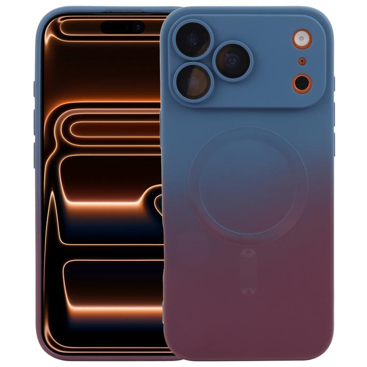 液体TPUシリコーングラデーションMagSafe電話ケース、iPhone 17e / 16e用、iPhone 17 Pro Max用、iPhone 17 Pro用、iPhone 17用、iPhone Air用、iPhone 16 Pro Max用、iPhone 16 Pro用、iPhone 16 Plus用