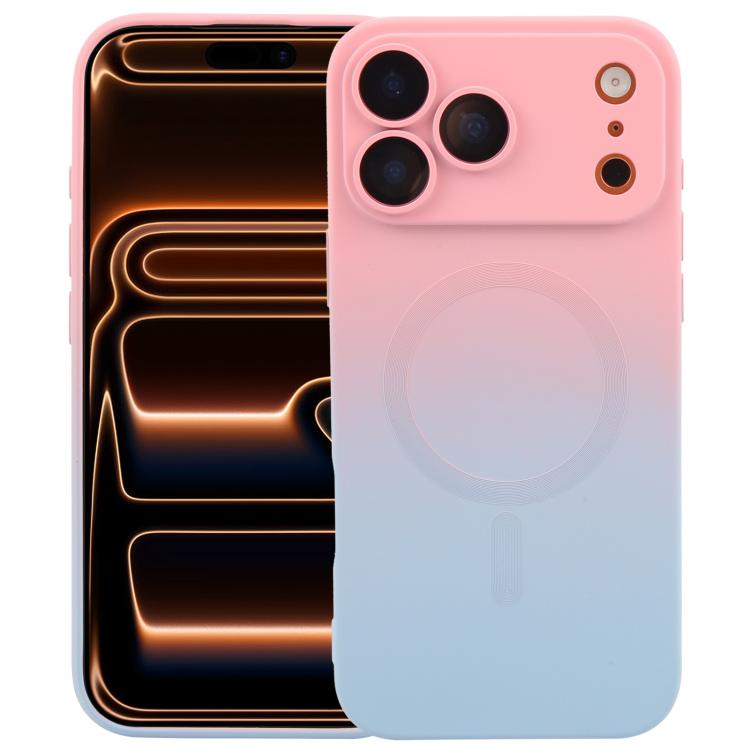 液体TPUシリコーングラデーションMagSafe電話ケース、iPhone 17e / 16e用、iPhone 17 Pro Max用、iPhone 17 Pro用、iPhone 17用、iPhone Air用、iPhone 16 Pro Max用、iPhone 16 Pro用、iPhone 16 Plus用