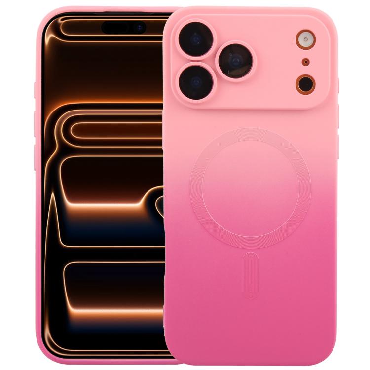液体TPUシリコーングラデーションMagSafe電話ケース、iPhone 17e / 16e用、iPhone 17 Pro Max用、iPhone 17 Pro用、iPhone 17用、iPhone Air用、iPhone 16 Pro Max用、iPhone 16 Pro用、iPhone 16 Plus用