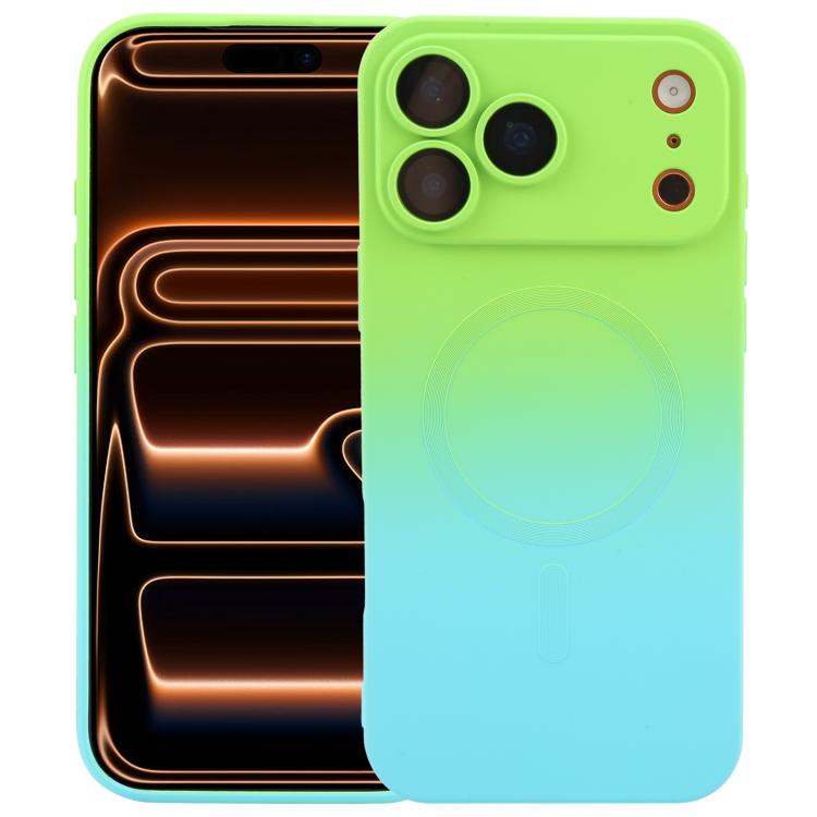 液体TPUシリコーングラデーションMagSafe電話ケース、iPhone 17e / 16e用、iPhone 17 Pro Max用、iPhone 17 Pro用、iPhone 17用、iPhone Air用、iPhone 16 Pro Max用、iPhone 16 Pro用、iPhone 16 Plus用