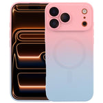 液体TPUシリコーングラデーションMagSafe電話ケース、iPhone 17e / 16e用、iPhone 17 Pro Max用、iPhone 17 Pro用、iPhone 17用、iPhone Air用、iPhone 16 Pro Max用、iPhone 16 Pro用、iPhone 16 Plus用