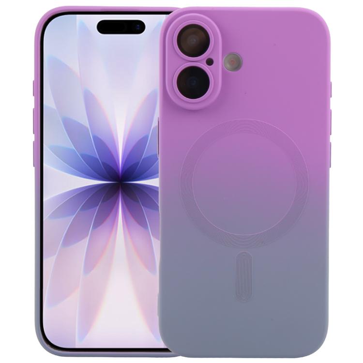 液体TPUシリコーングラデーションMagSafe電話ケース、iPhone 17e / 16e用、iPhone 17 Pro Max用、iPhone 17 Pro用、iPhone 17用、iPhone Air用、iPhone 16 Pro Max用、iPhone 16 Pro用、iPhone 16 Plus用