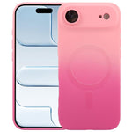 液体TPUシリコーングラデーションMagSafe電話ケース、iPhone 17e / 16e用、iPhone 17 Pro Max用、iPhone 17 Pro用、iPhone 17用、iPhone Air用、iPhone 16 Pro Max用、iPhone 16 Pro用、iPhone 16 Plus用