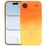 液体TPUシリコーングラデーションMagSafe電話ケース、iPhone 17e / 16e用、iPhone 17 Pro Max用、iPhone 17 Pro用、iPhone 17用、iPhone Air用、iPhone 16 Pro Max用、iPhone 16 Pro用、iPhone 16 Plus用