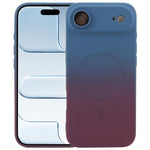 液体TPUシリコーングラデーションMagSafe電話ケース、iPhone 17e / 16e用、iPhone 17 Pro Max用、iPhone 17 Pro用、iPhone 17用、iPhone Air用、iPhone 16 Pro Max用、iPhone 16 Pro用、iPhone 16 Plus用