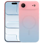 液体TPUシリコーングラデーションMagSafe電話ケース、iPhone 17e / 16e用、iPhone 17 Pro Max用、iPhone 17 Pro用、iPhone 17用、iPhone Air用、iPhone 16 Pro Max用、iPhone 16 Pro用、iPhone 16 Plus用