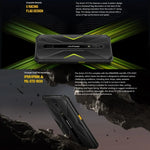 Ulefone Armor X12 Pro、IP68/IP69K 耐衝撃スマホ、5.45インチ Android 15 MediaTek Helio G36 オクタコア、ネットワーク：4G、NFC、4GB+64GB