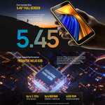 Ulefone Armor X12 Pro、IP68/IP69K 耐衝撃スマホ、5.45インチ Android 15 MediaTek Helio G36 オクタコア、ネットワーク：4G、NFC、4GB+64GB