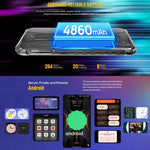 Ulefone Armor X12 Pro、IP68/IP69K 耐衝撃スマホ、5.45インチ Android 15 MediaTek Helio G36 オクタコア、ネットワーク：4G、NFC、4GB+64GB