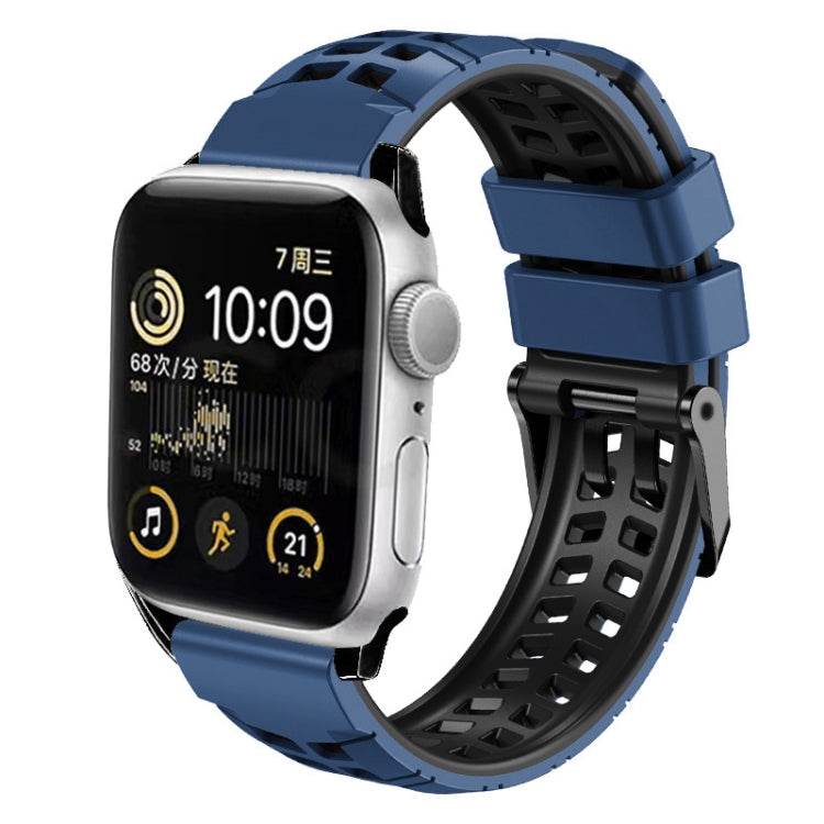 ツイル ダブルロウ バックル シリコン 時計バンド、Apple Watch Series 2 38mm 用