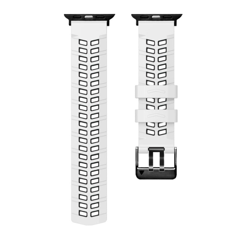 ツイル二重バックルシリコンウォッチバンド、Apple Watch Series 2 38mm用