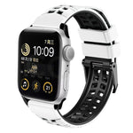 ツイル ダブルロウ バックル シリコン 時計バンド、Apple Watch Series 2 38mm 用
